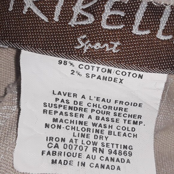 Ladies Tribella Sport Light Tan sSize 4 Jeggings w/Flat Front - Picture 6 of 6